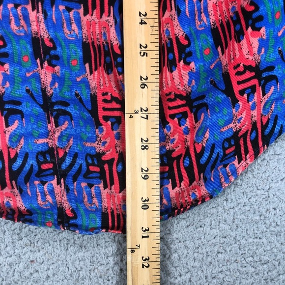 VTG Rockmount Shirt Mens M Red Blue Oversized Cape Western Pearl Snap Ranch USA - Picture 15 of 16